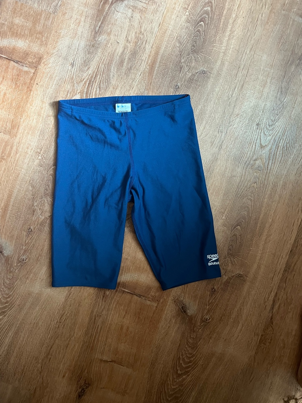 Speedo Men's Dark Blue Competitive Jammer Swim Trunks
